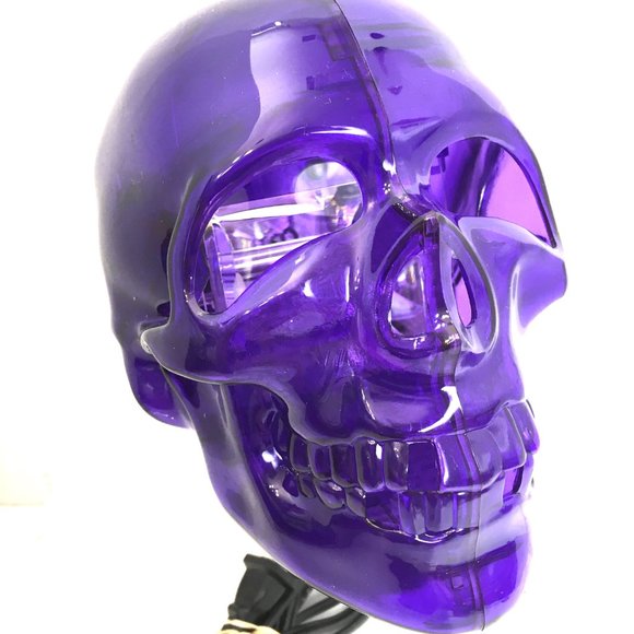 SKULL STROBE Translucent Strobe LITE F/X  Halloween Prop VTG - Picture 7 of 15